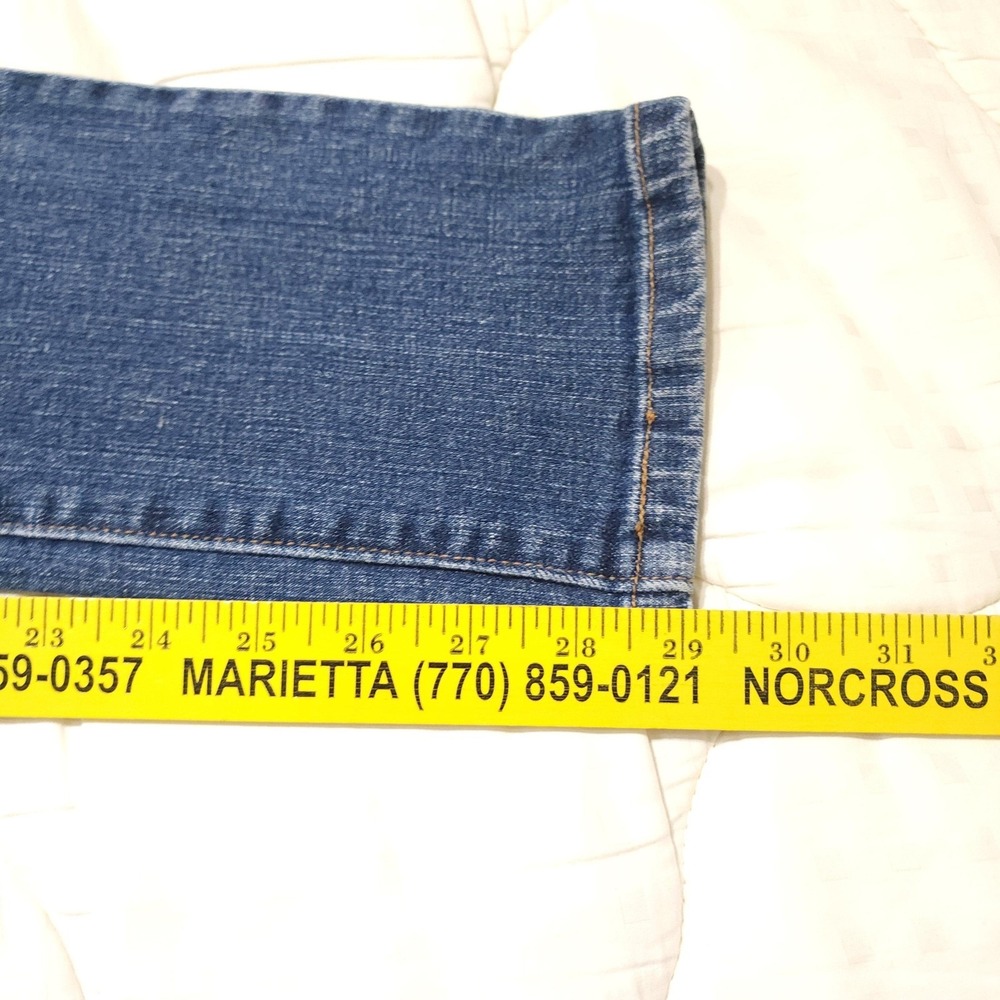 Levis Jeans Womens 8M Blue Mid Rise Skinny Stretch Denim 30x30 Medium Wash - Picture 15 of 15
